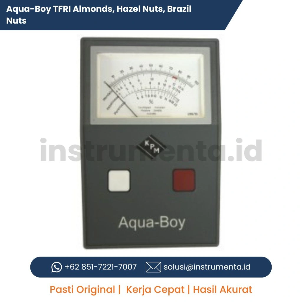 Supplier Aqua-Boy TFRI Nut Moisture Meter Alat Ukur Kadar Air Almond dan Hazelnut Portable Industrial